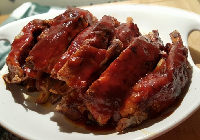 Pressure Cooker Pork Ribs
 Pressure Cooker Homemade Carolina BBQ Pork Spare Ribs