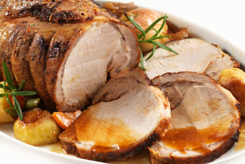 Pressure Cooker Pork Tenderloin
 Pork Loin with Ve ables