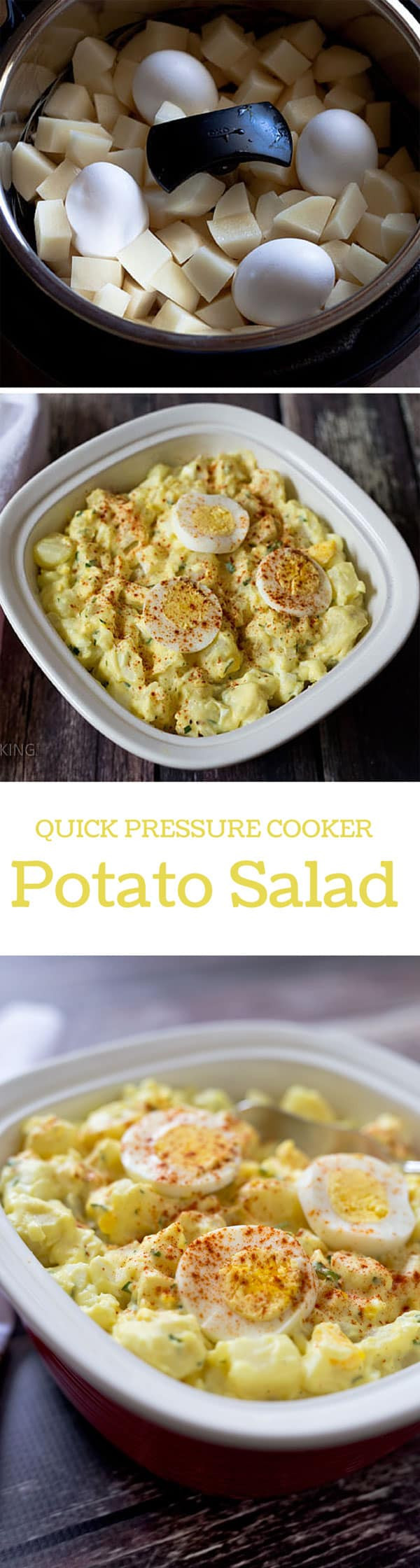 Pressure Cooker Potato Salad
 Quick Pressure Cooker Potato Salad Recipe