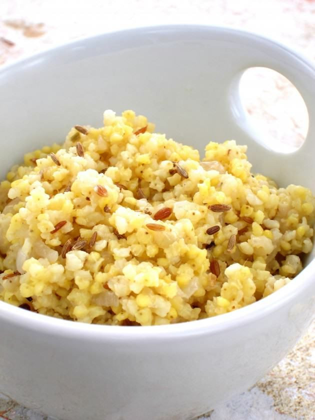 Pressure Cooker Quinoa
 Cumin Spiced Millet Pilaf pressure cooker Recipe