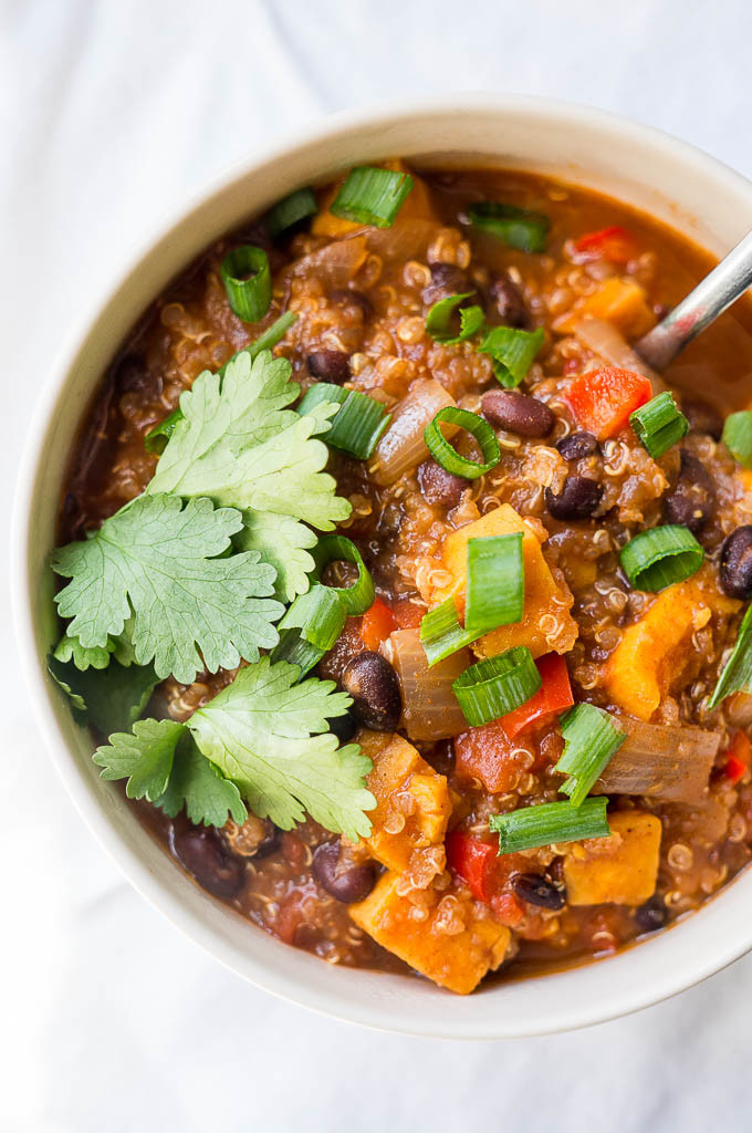 Pressure Cooker Quinoa
 Pressure Cooker Sweet Potato and Quinoa Chili Kitschen Cat