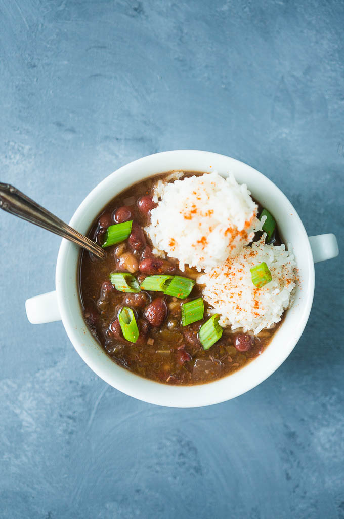 Pressure Cooker Red Beans And Rice
 Pressure Cooker Ve arian Red Beans and Rice Kitschen Cat