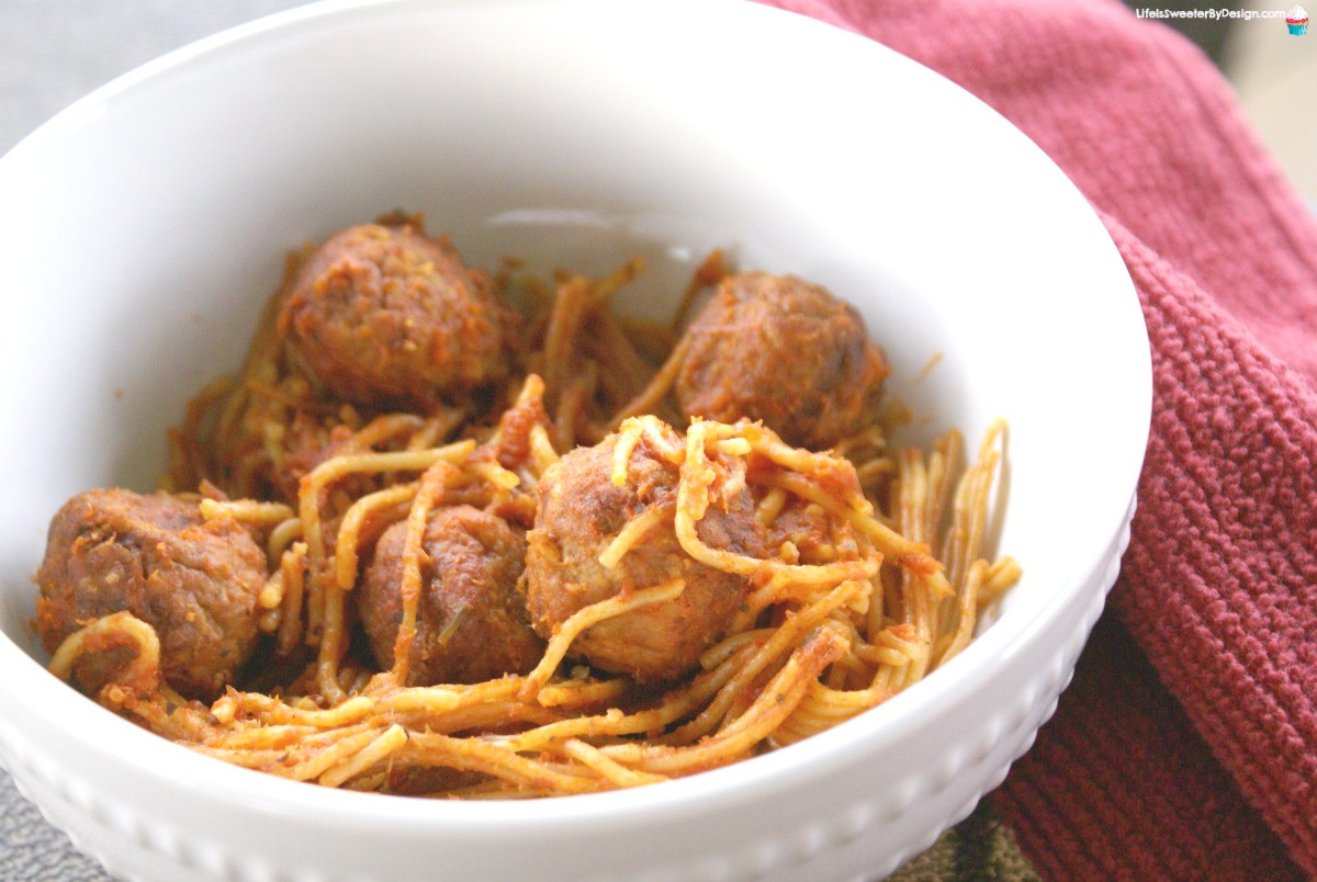 Pressure Cooker Spaghetti
 Pressure Cooker Spaghetti and Meatballs Life is Sweeter