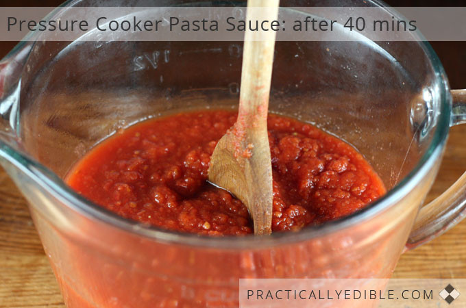 Pressure Cooker Spaghetti Sauce
 Pressure Cooker Pasta Sauce