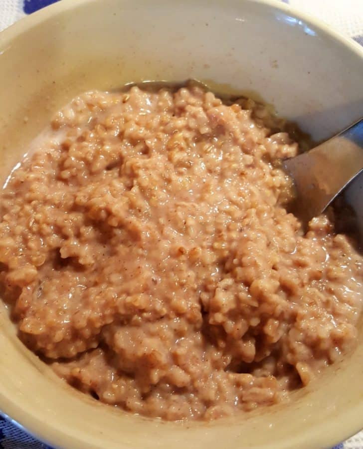 Pressure Cooker Steel Cut Oats
 Pressure Cooker Cinnamon Agave Steel Cut Oats