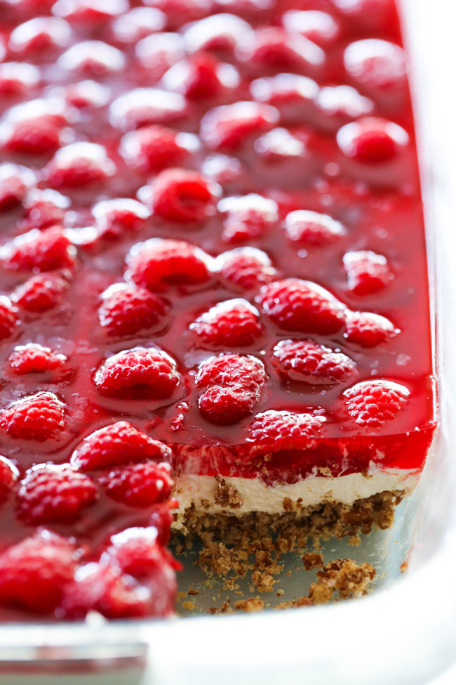 Pretzel Jello Dessert Recipe
 Raspberry Pretzel Jello Dessert Chef in Training