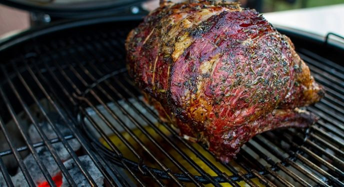 Prime Rib On The Grill
 144 best images about Meaty Meals on Pinterest