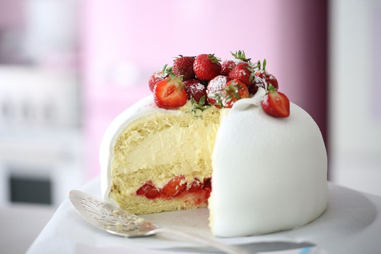 Princess Cake Recipe
 White Strawberry Swedish Princess Cake Recipe