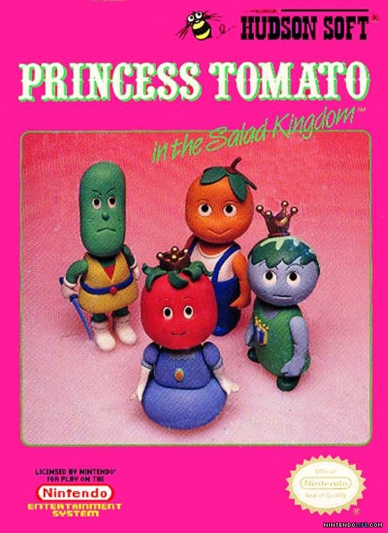 Princess Tomato In The Salad Kingdom
 Princess Tomato in the Salad Kingdom Review NES