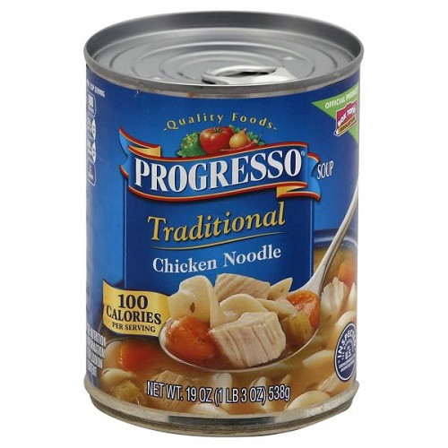 Progresso Chicken Noodle Soup
 Progresso Traditional Chicken Noodle Soup 19 oz can