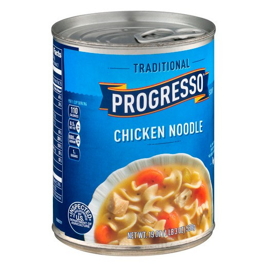 Progresso Chicken Noodle Soup
 Progresso Traditional Chicken Noodle Soup 19 oz Tar