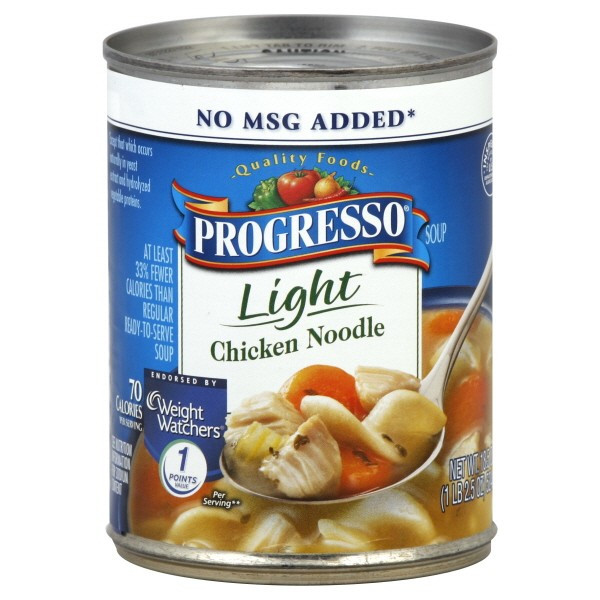 Progresso Chicken Noodle Soup
 Progresso Soup Chicken Noodle Light