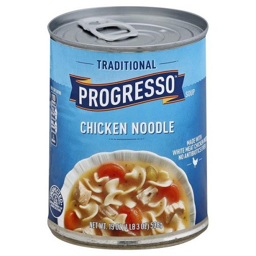 Progresso Chicken Noodle Soup
 Progresso Traditional Chicken Noodle Soup 19 oz can