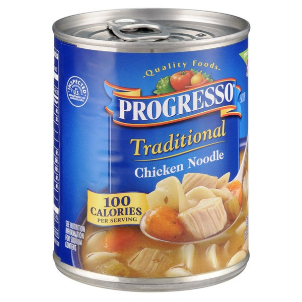 Progresso Chicken Noodle Soup
 Progresso Traditional Soup Chicken Noodle