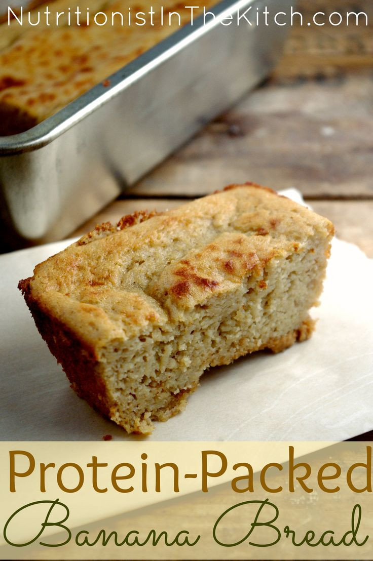 Protein Banana Bread
 Protein Packed Banana Bread Recipe