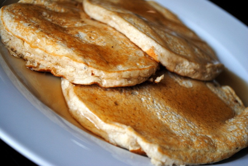 Protein Banana Pancakes
 Banana Vanilla Protein Pancakes Peanut Butter Fingers