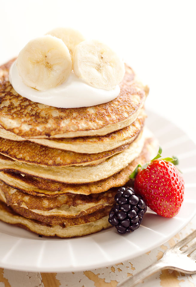 Protein Banana Pancakes
 Light & Fluffy Banana Protein Pancakes Low Carb Breakfast