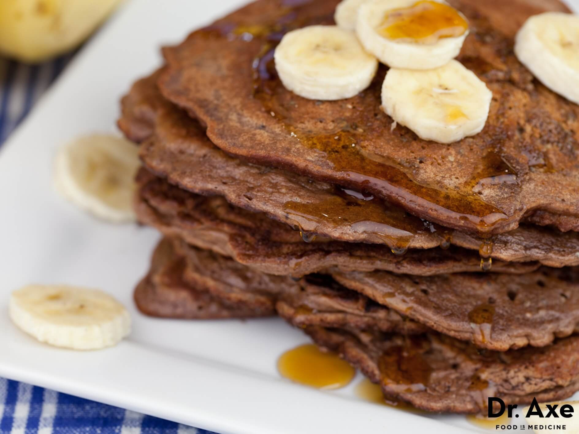 Protein Banana Pancakes
 Chocolate Banana Protein Pancakes Recipe Dr Axe