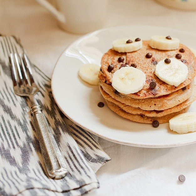 Protein Banana Pancakes
 Banana Protein Pancakes