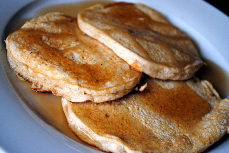 Protein Banana Pancakes
 Banana Vanilla Protein Pancakes Peanut Butter Fingers