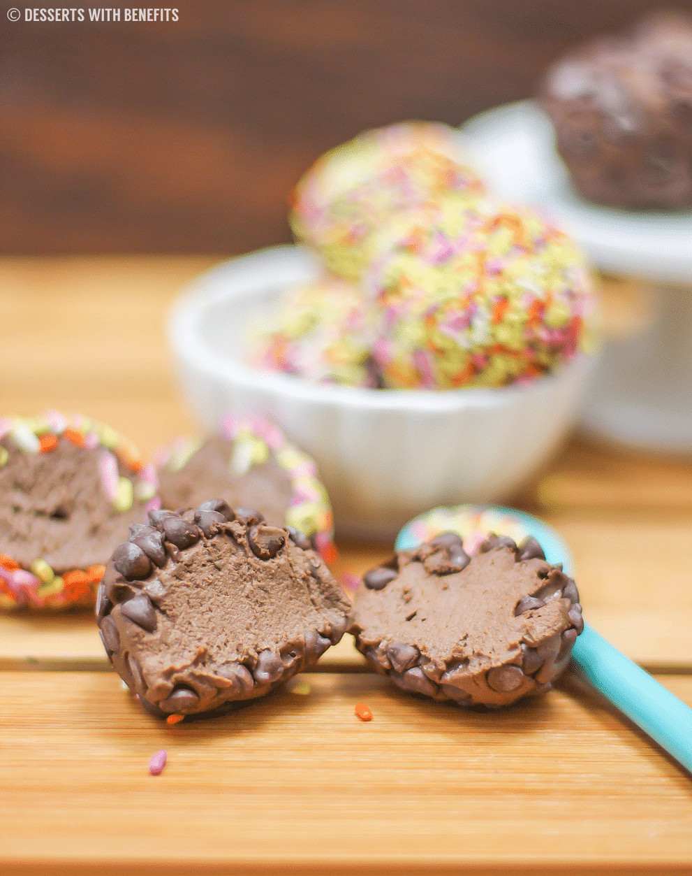 Protein Desserts Recipe
 Healthy Chocolate Fudge Truffles High Protein
