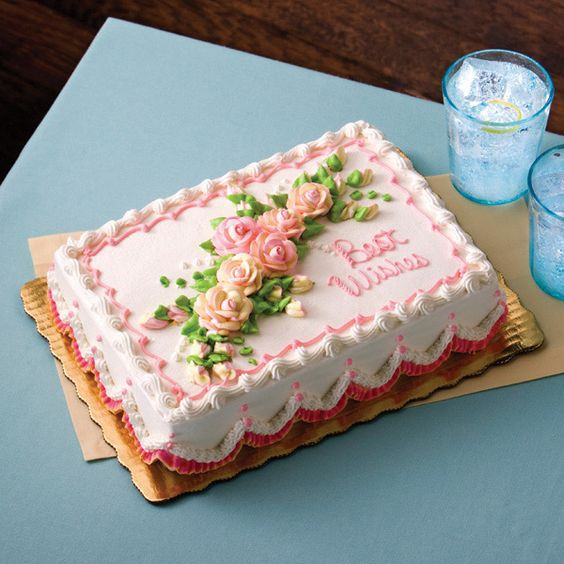 Publix Birthday Cake
 Floral Design Best Wishes Publix marble cake with