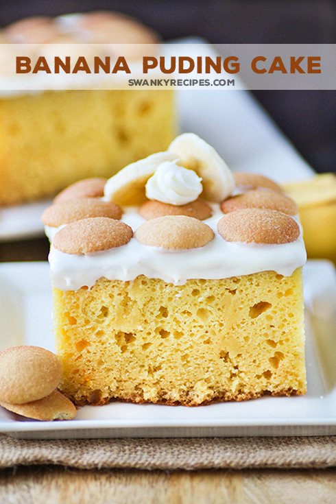 Pudding Cake Recipe
 Banana Pudding Cake Swanky Recipes