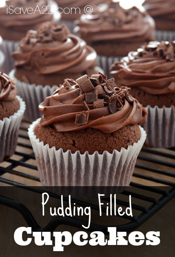Pudding Filled Cupcakes
 Pudding Filled Cupcakes iSaveA2Z