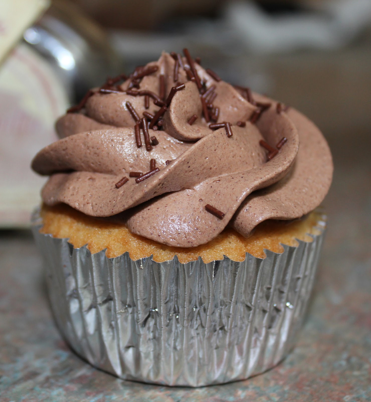 Pudding Filled Cupcakes
 Mexican Chocolate Pudding Filled Cupcakes