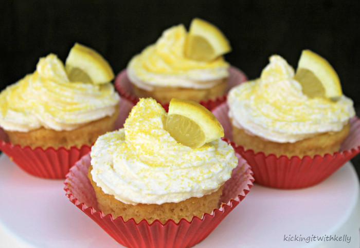 Pudding Filled Cupcakes
 Pudding Filled Cupcakes With Zesty Lemon Buttercream Frosting