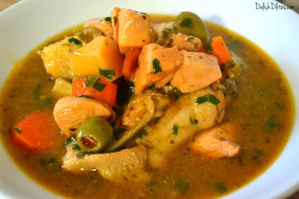 Puerto Rican Chicken Soup
 Pollo Guisado Puerto Rican Chicken Stew