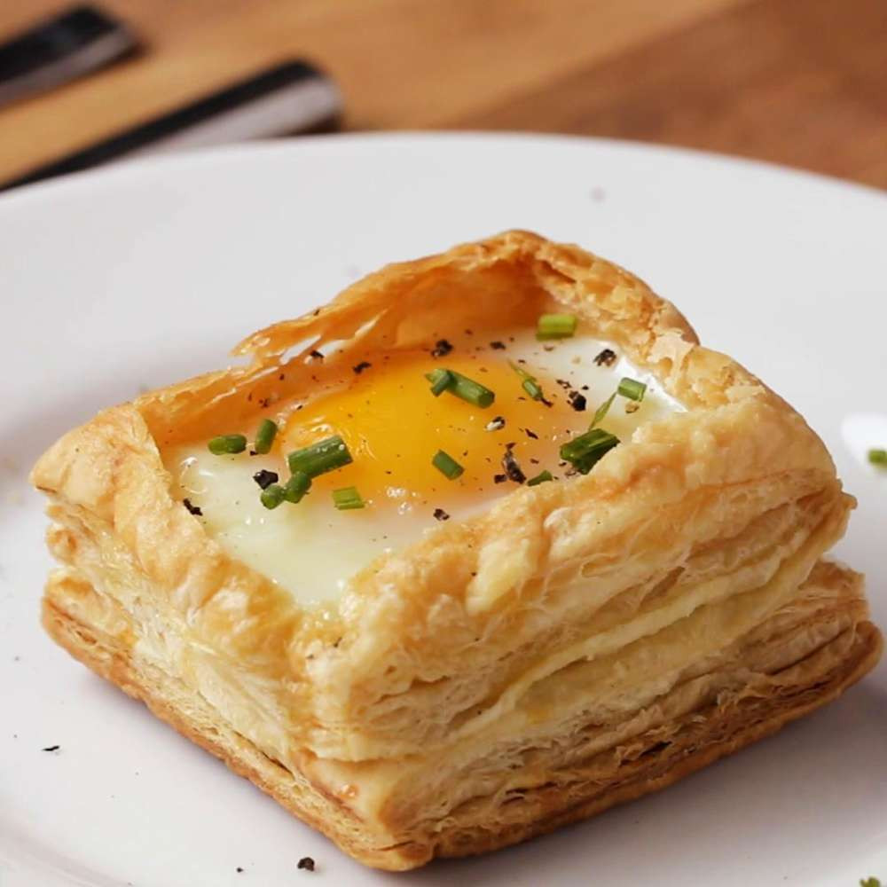 Puff Pastry Breakfast Recipe
 Puff Pastry Breakfast Cups