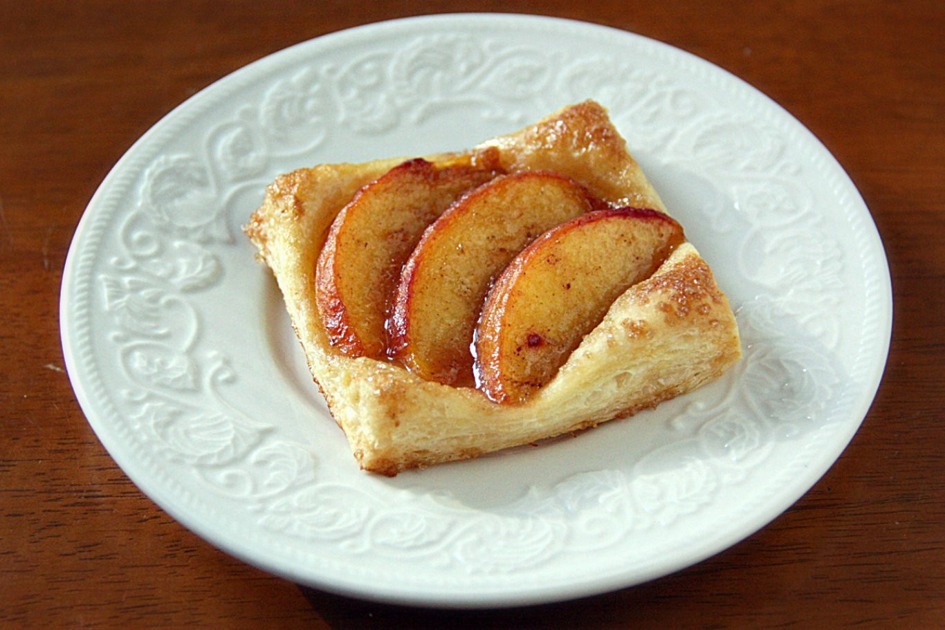 Puff Pastry Desserts Chocolate
 Art of Dessert Puff Pastry Peach Tartlets