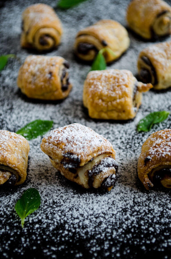 Puff Pastry Desserts Chocolate
 Chocolate Puff Pastry Rolls Give Recipe
