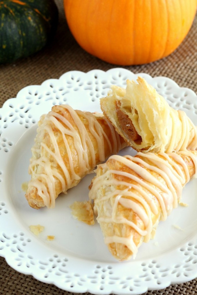 Puff Pastry Desserts Chocolate
 Pumpkin Puff Pastry Turnovers Chocolate with Grace