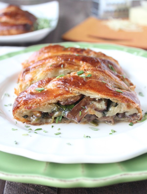 Puff Pastry Dinner Recipe
 Cheesy Mushroom Spinach Puff Pastry Recipe