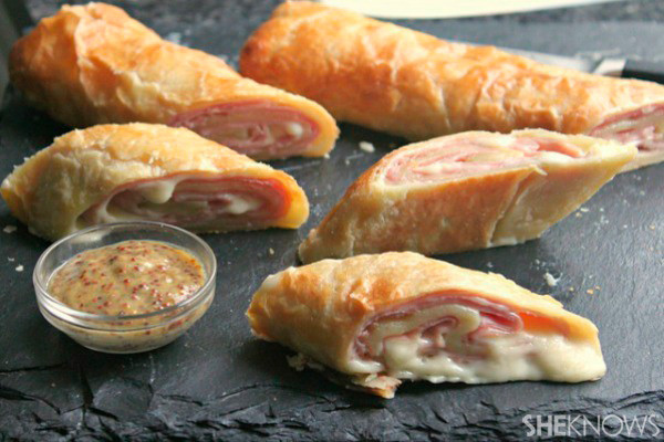 Puff Pastry Dinner Recipe
 Ham and cheese puff pastry stromboli recipe