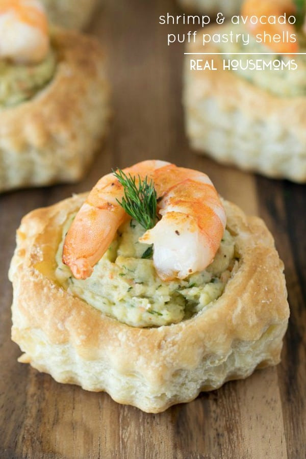 Puffed Pastry Appetizers Recipes
 Shrimp & Avocado Puff Pastry Shells ⋆ Real Housemoms