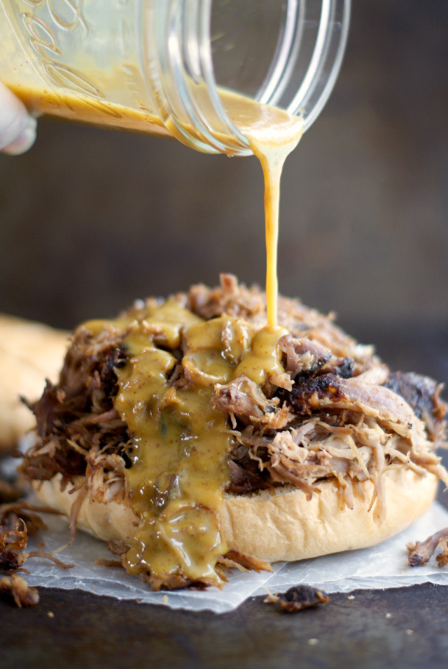 Pulled Pork Bbq Sauce
 Oven Roasted Pulled Pork with Honey Mustard BBQ Sauce