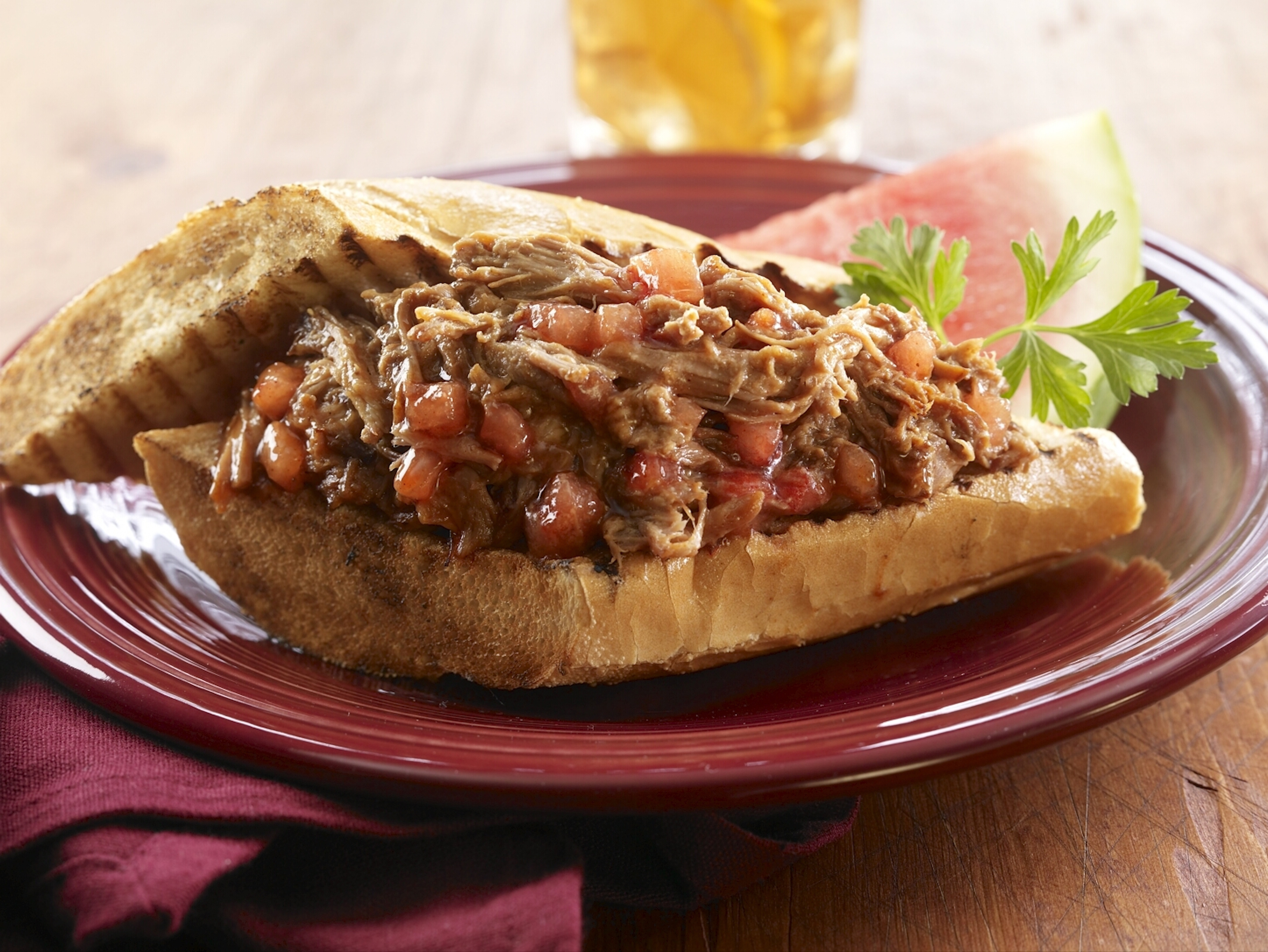 Pulled Pork Bbq Sauce
 Watermelon Board