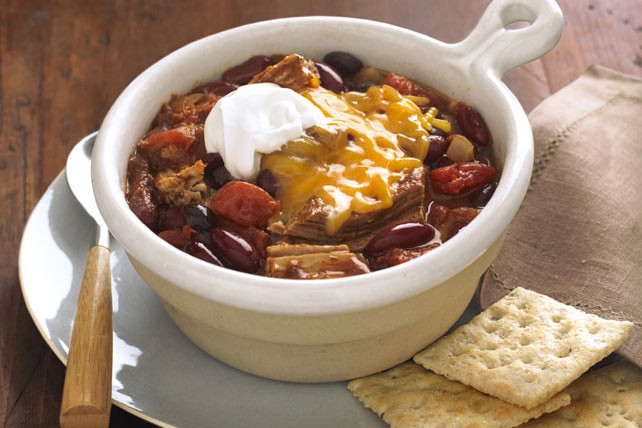 Pulled Pork Chili
 Pulled Pork Chili Recipe Kraft Canada