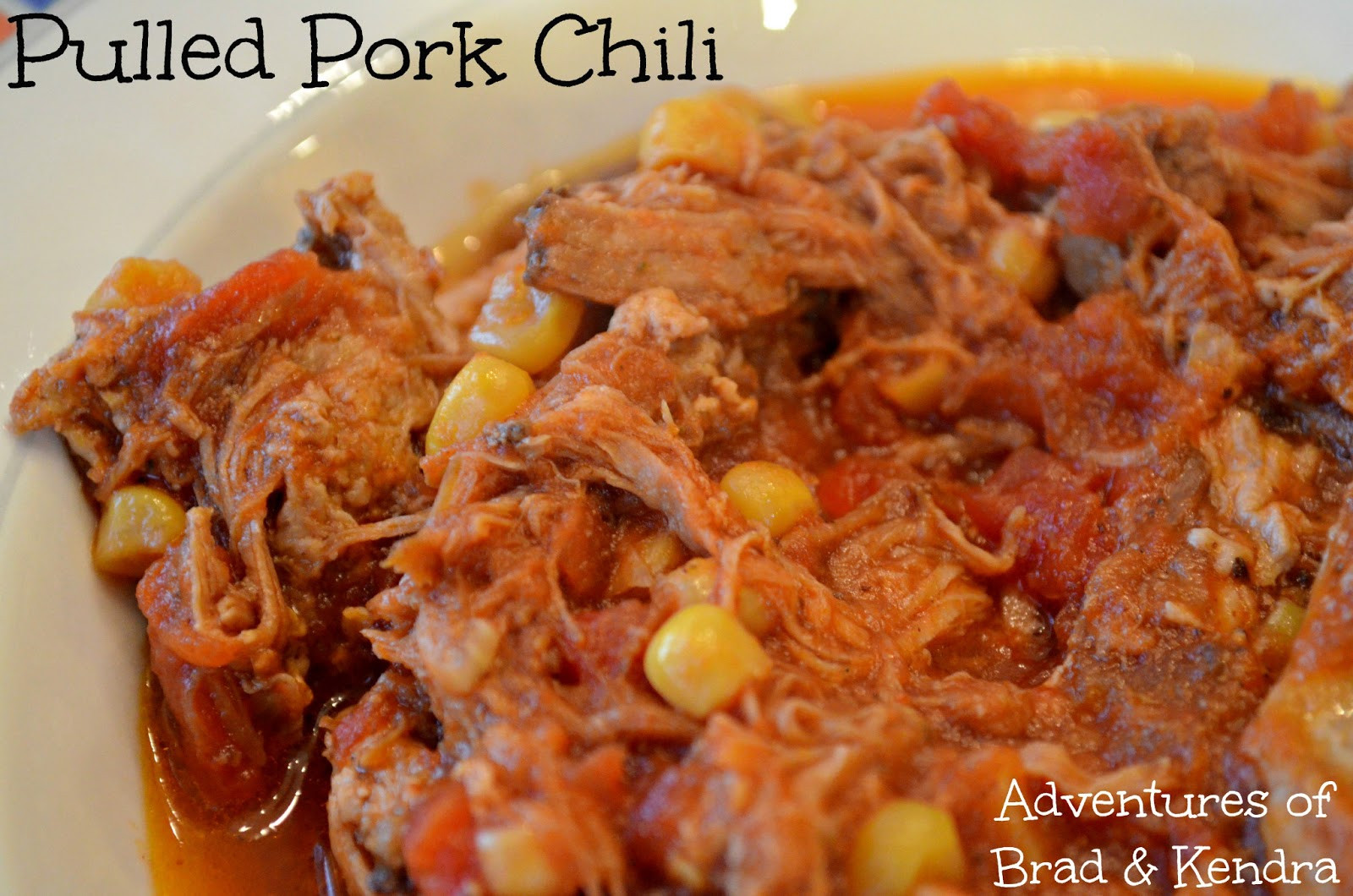 Pulled Pork Chili
 Pulled Pork Chili Recipe Wednesday Simply Darrling