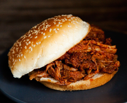 Pulled Pork Sandwiches
 Kansas City Barbeque Pulled Pork Sandwiches