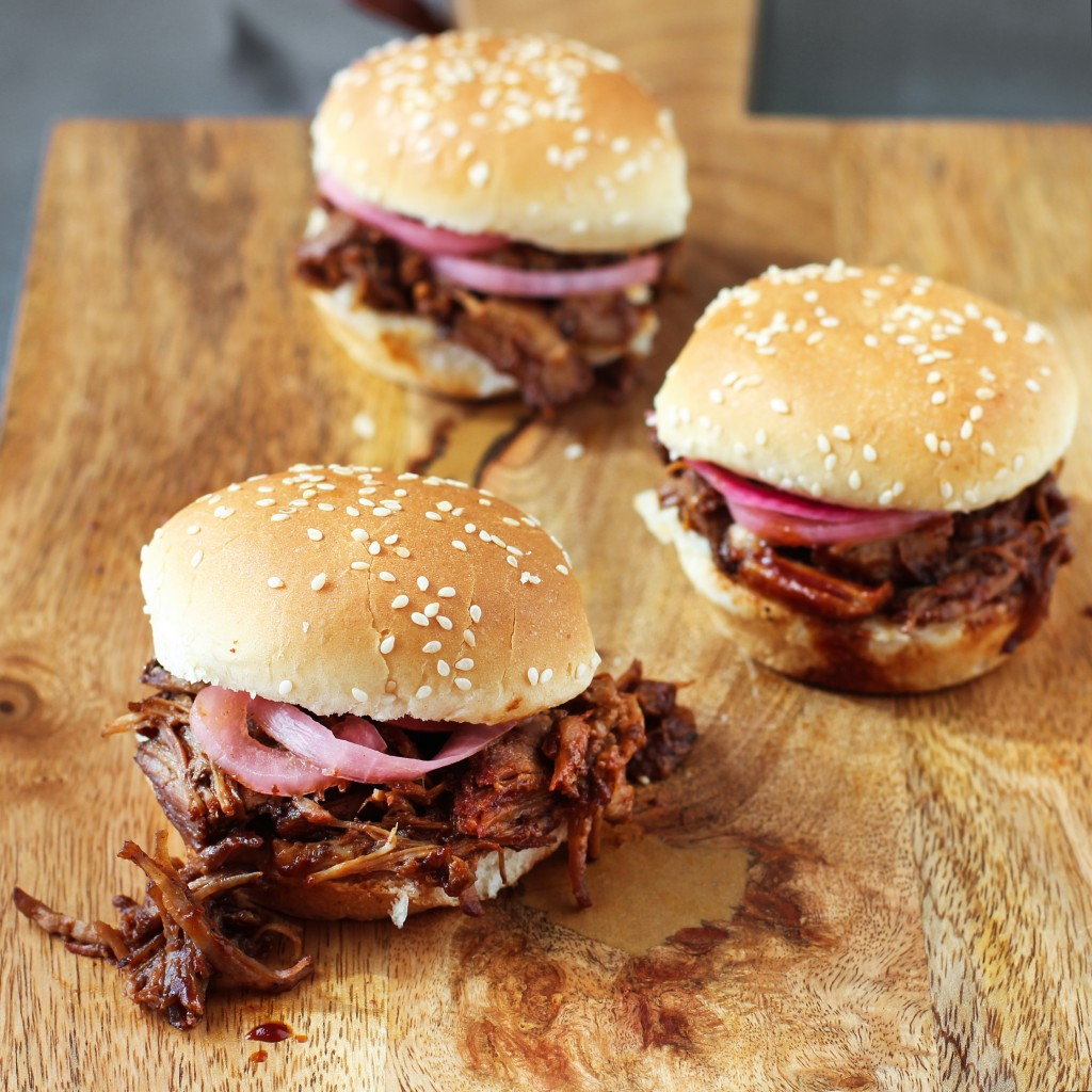 Pulled Pork Sandwiches
 Slow Cooker Pulled Pork