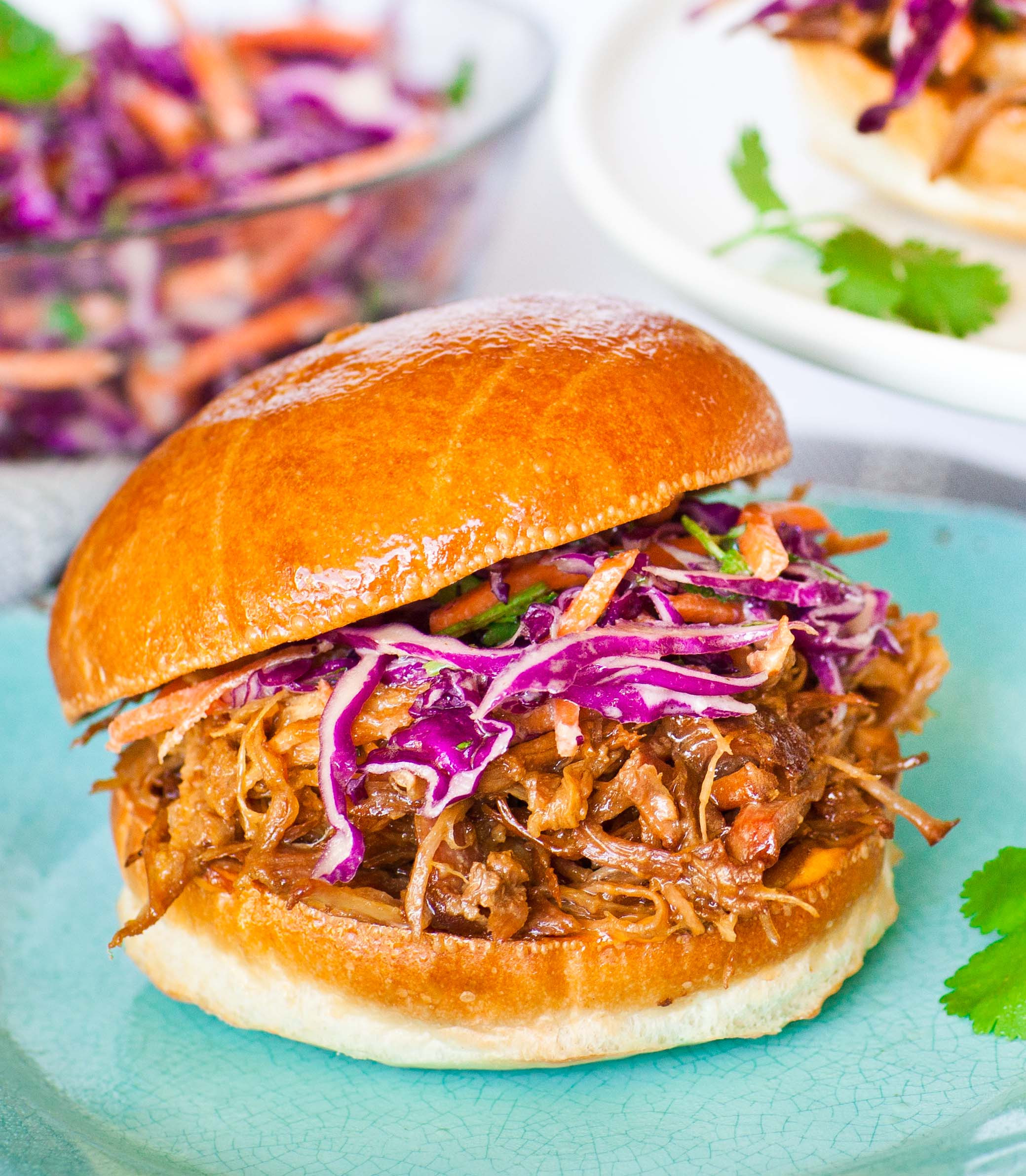 Pulled Pork Sandwiches
 Asian Pulled Pork Sandwiches Tatyanas Everyday Food