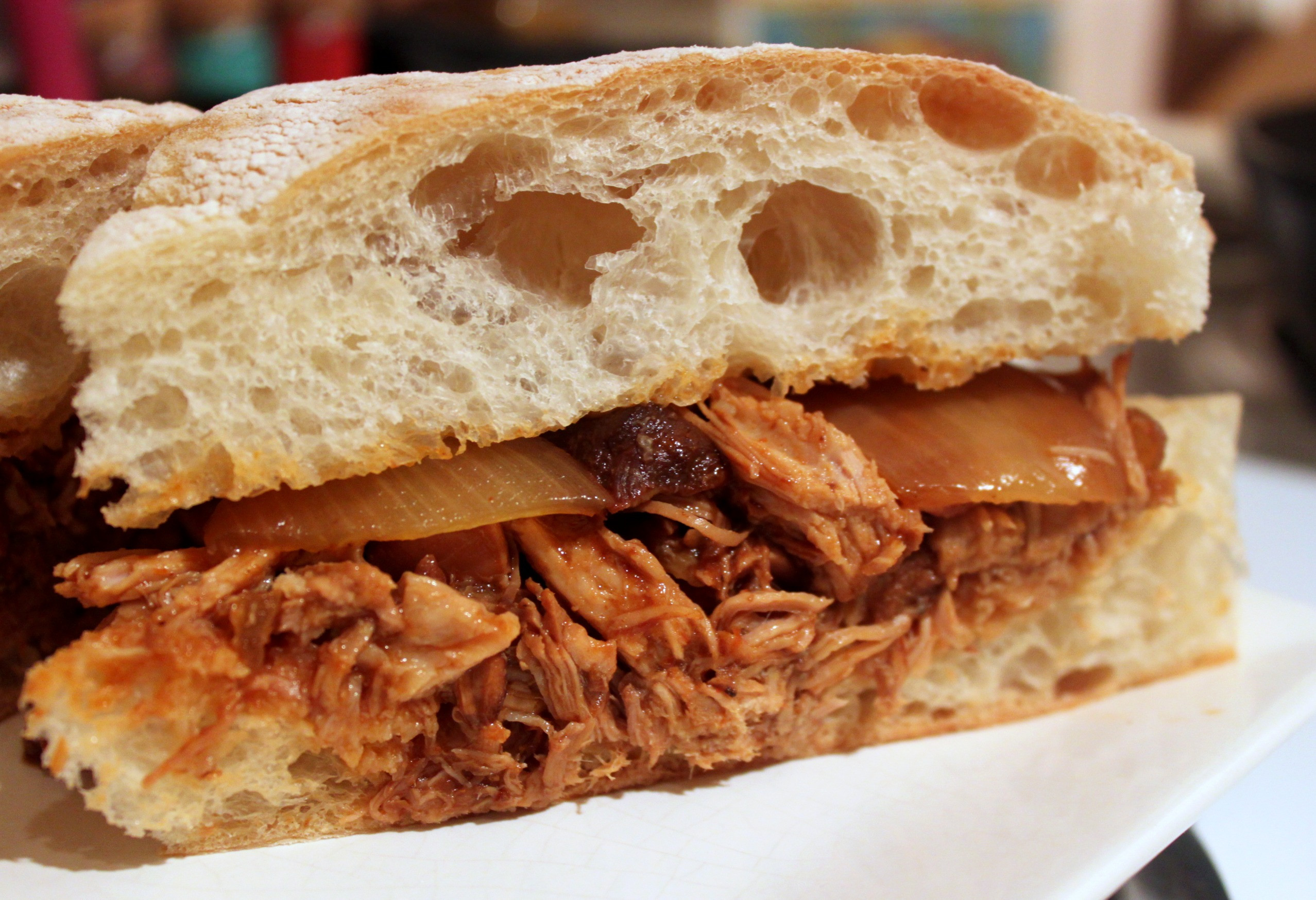 Pulled Pork Sandwiches
 Slow Cooker BBQ Pulled Pork