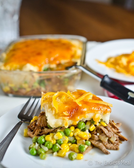 Pulled Pork Shepherd'S Pie
 Pulled Pork Shepherd s Pie