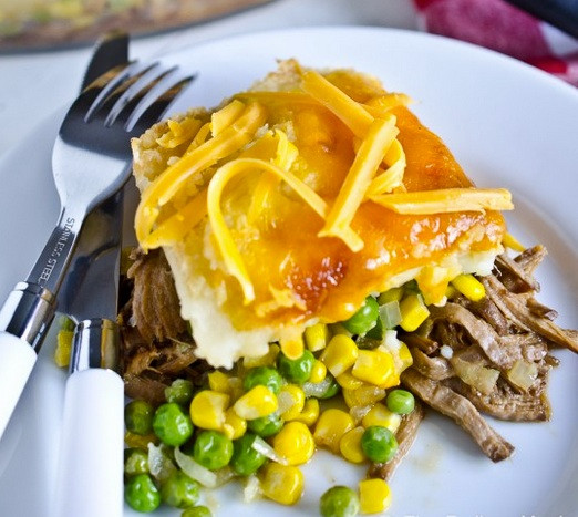 Pulled Pork Shepherd'S Pie
 Pulled Pork Shepherd’s Pie