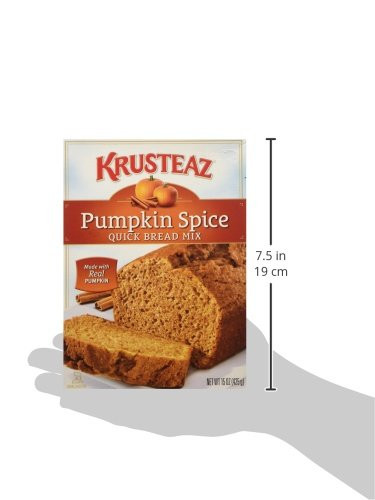 Pumpkin Bread Mix
 Krusteaz Pumpkin Spice Quick Bread Mix 15 ounce Pack 0f 3