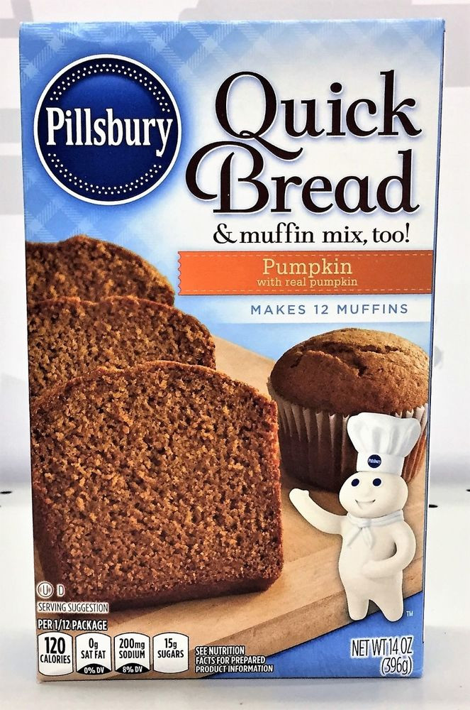 Pumpkin Bread Mix
 Pillsbury Pumpkin Quick Bread & Muffin Mix 14 oz